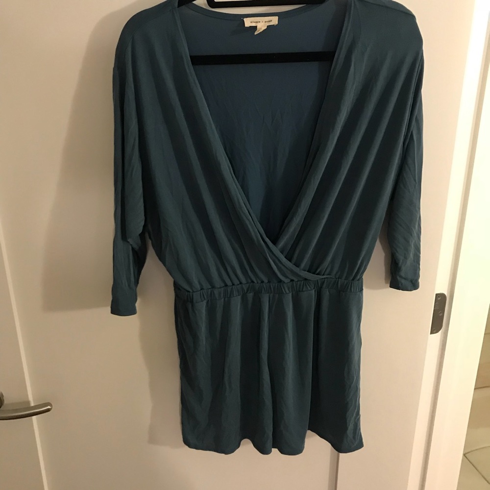 Urban Outfitters Teal Romper (M)